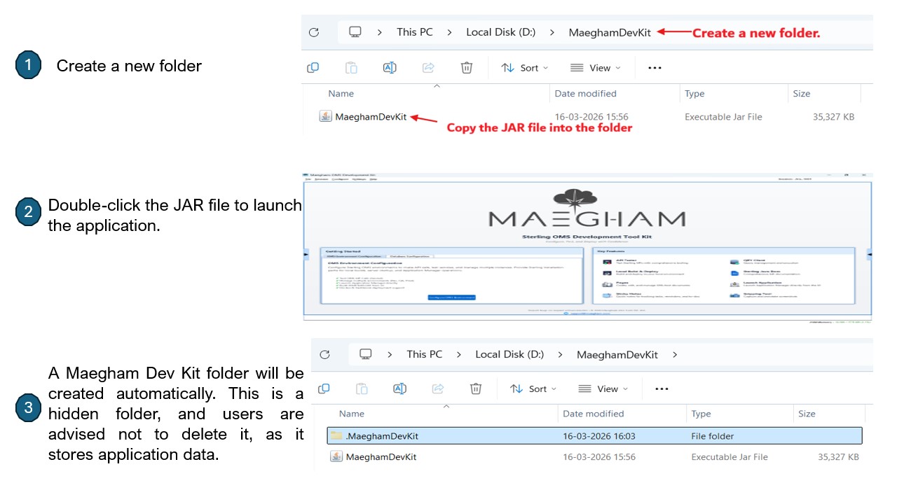 How to Launch Application