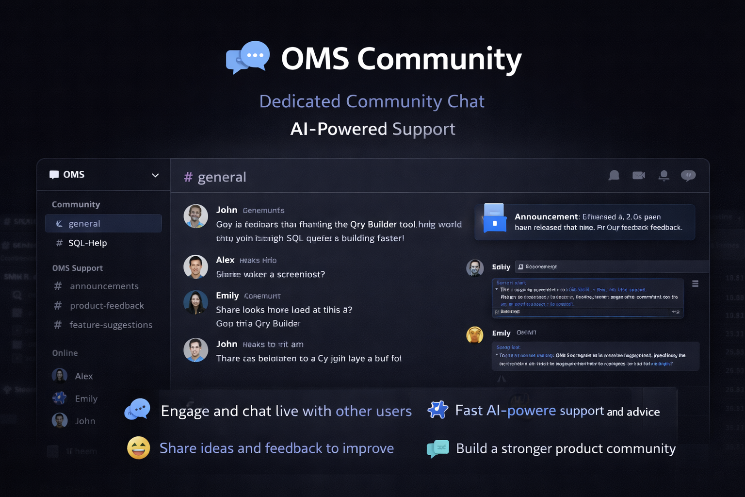 OMS Community Highlights